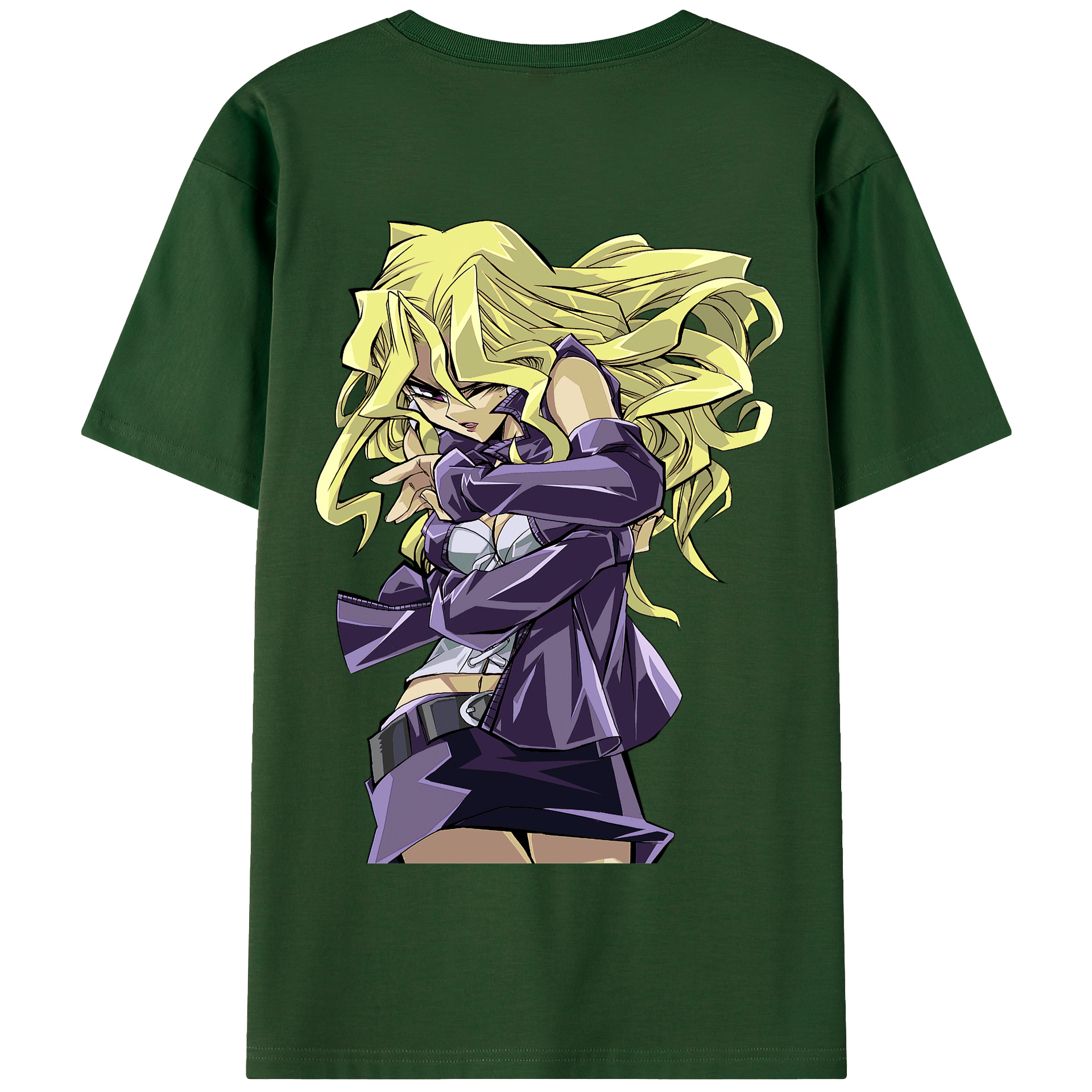 （画像用） 遊☆戯☆王 Yu-Gi-Oh! 綿100％半袖Tシャツ（背面プリント）